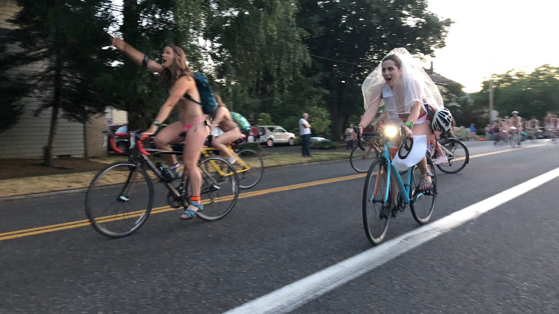 Photos 2018 Portland World Naked Bike Ride Warning Nudity Kgw