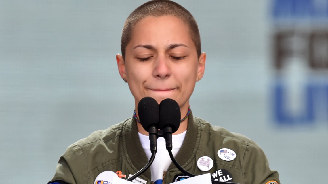 Emma Gonzalez Takes Moment Of Silence During March For Our Lives