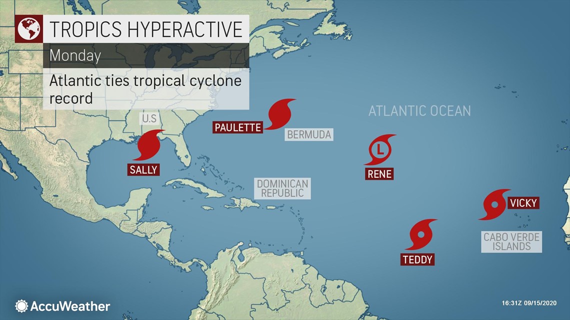 It S Been 15 Years Since The Greek Alphabet Was Used In A Tropical Storm Name It Could Happen Again By Next Week Kgw Com