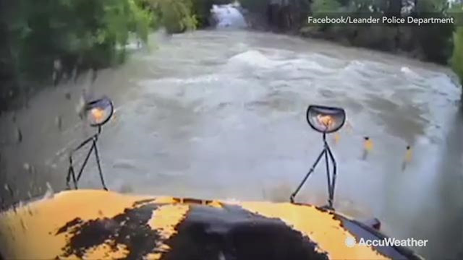 Terrifying Moment Bus Driver Attempts Low-water Crossing, Gets Swept ...