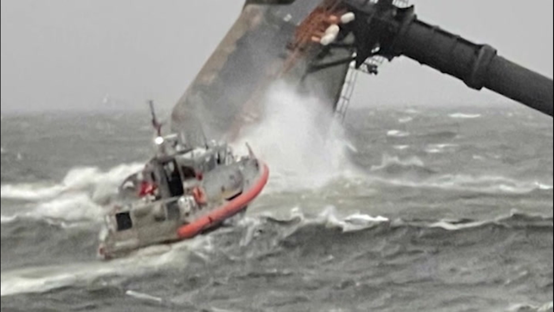 U.S. Coast Guard crews are monitoring the possibly of more storms along the gulf coast as the search for crew members missing from a capsized vessel off the coast of Louisiana.