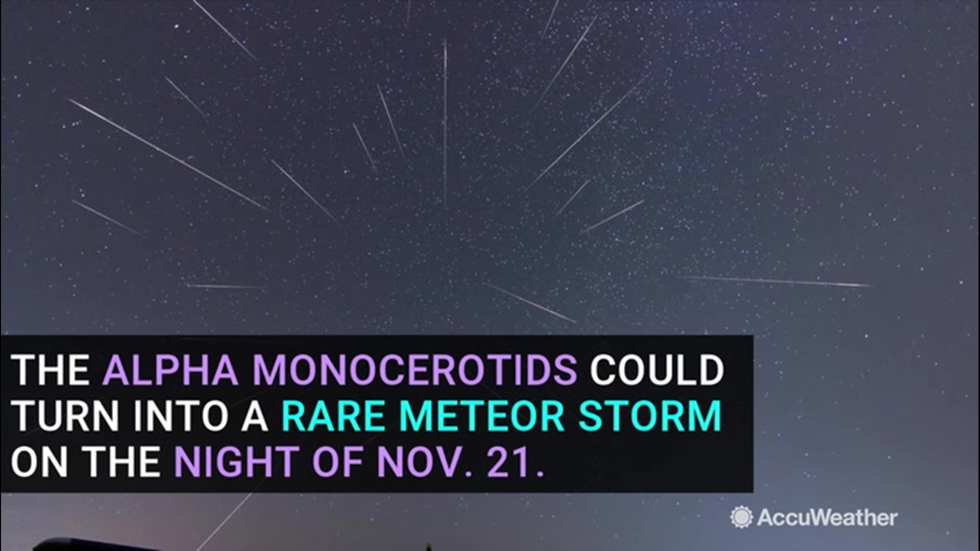 'Unicorn' meteors may produce rare storm on Nov. 21