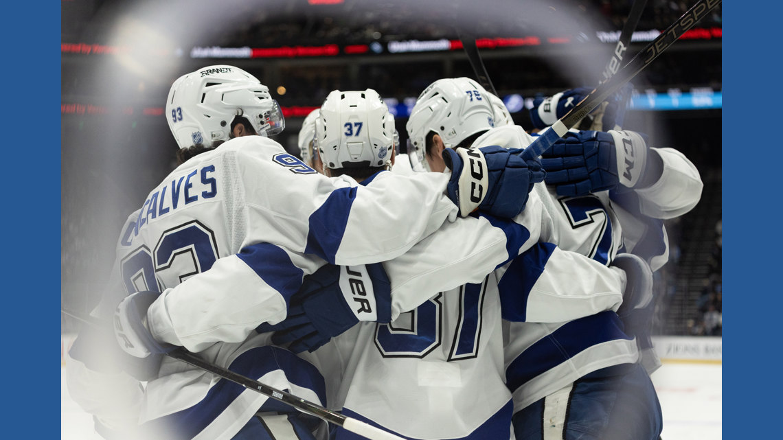 Tampa Bay Lightning Extend Five-Game Win Streak Over Utah Mammoth