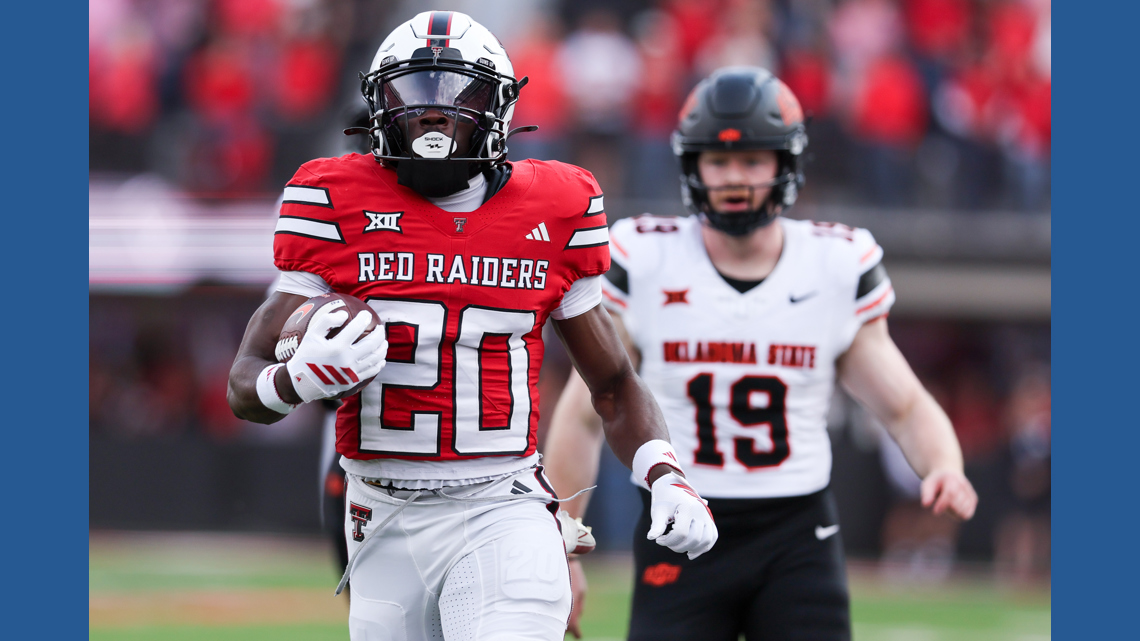 No. 14 Texas Tech Shuts Out Oklahoma State 42-0 in Big 12 Clash