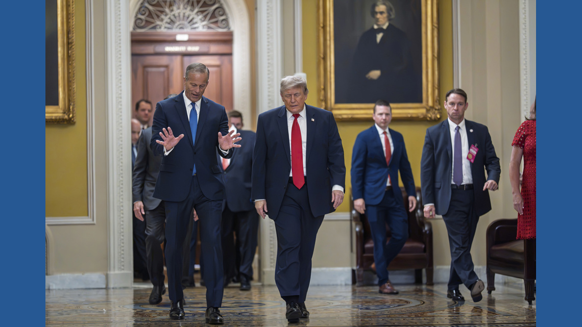 Trump heads to Capitol to speak with GOP senators who have grown ...