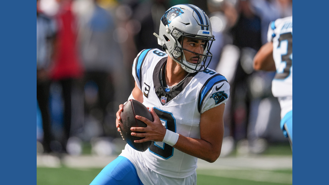 Panthers' Bryce Young Day-to-Day With Ankle Injury Ahead of Bills Game