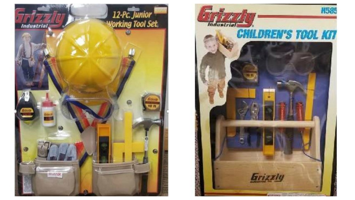 Children's Tool Kits Recalled by Grizzly Industrial Due to Violation of  Federal Lead Content Ban and Toy Safety Requirements