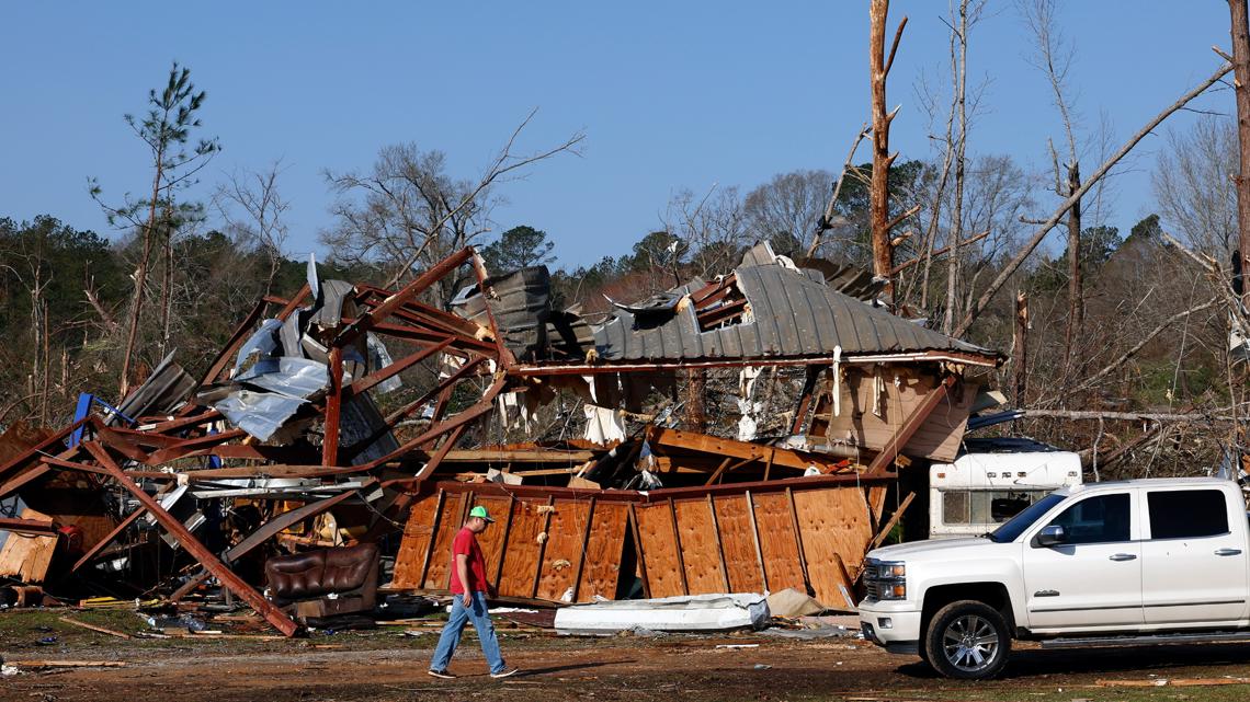 Tornadoes. dust storms leave at least 37 people dead in central and ...
