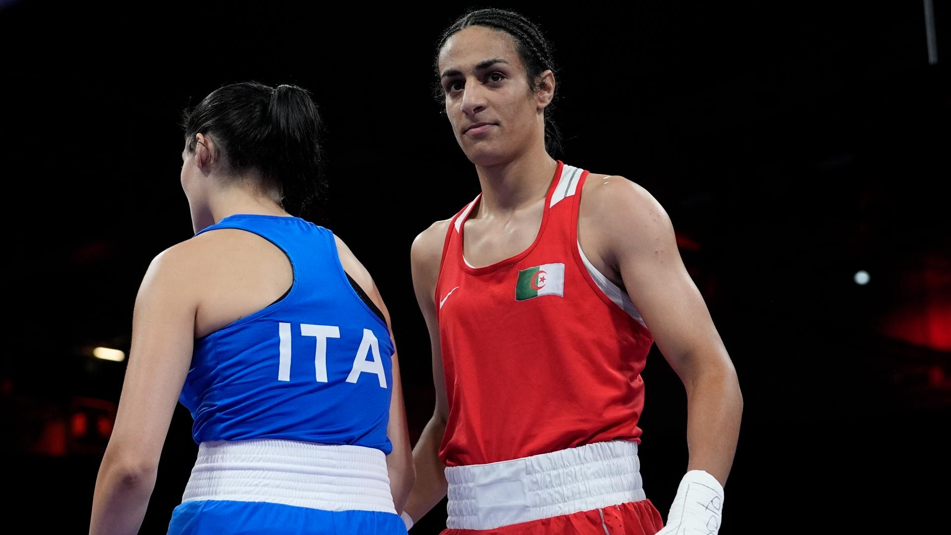 An IOC spokesman said Friday there has been “a lot of misinformation around on social media particularly, which is damaging” about boxer Imane Khelif.