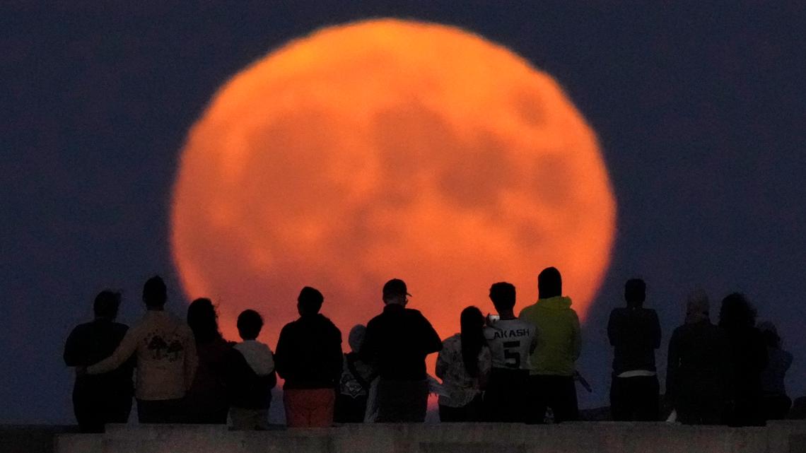 Full moon: How to watch the supermoon and lunar eclipse on Tuesday