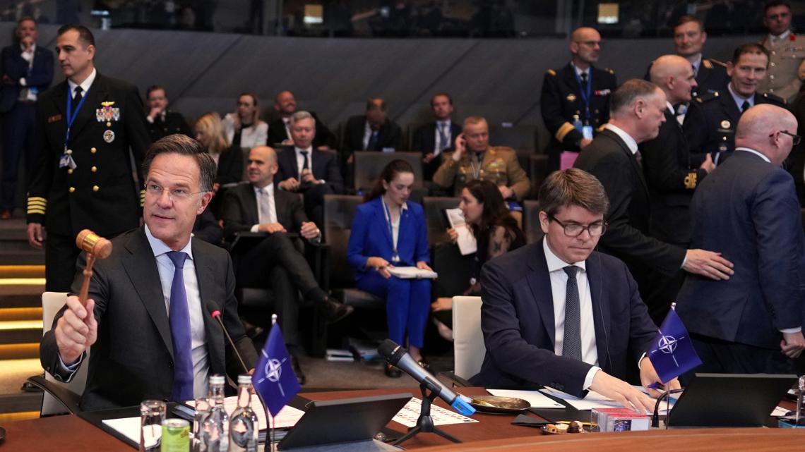 NATO summit starts with defense spending debate | kgw.com