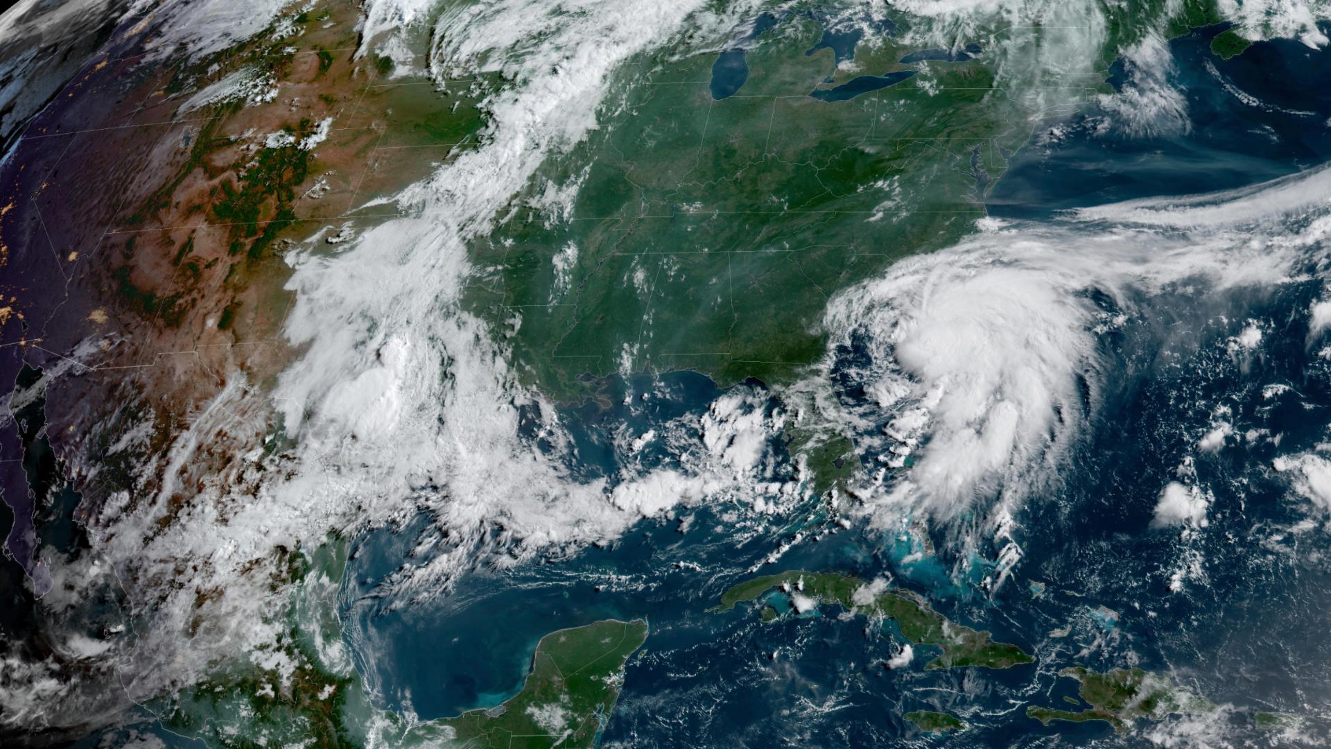 Tropical Storm Chantal forms off coast of the Carolinas | kgw.com