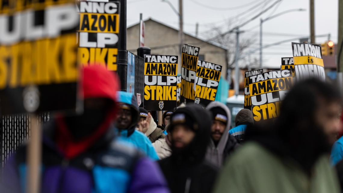 Amazon Workers Strike in Largest Labor Action