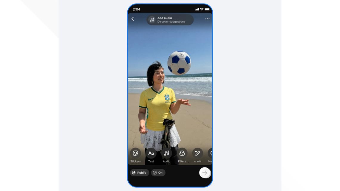 Facebook adds new AI search, photo editing and content creation features