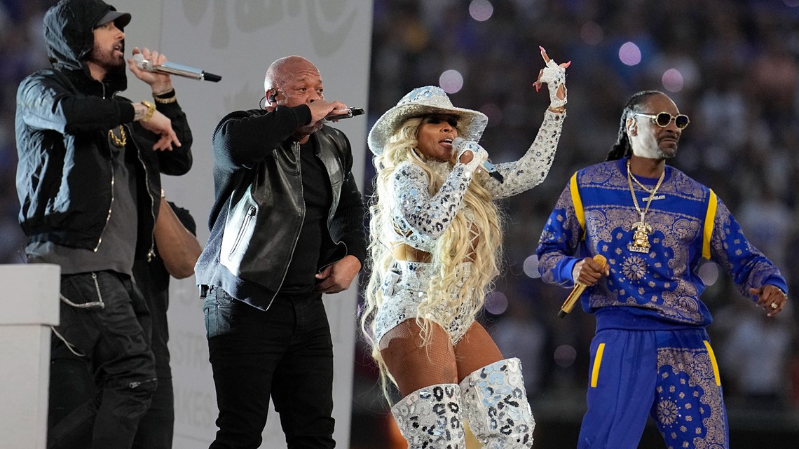 Super Bowl 2022: Dr. Dre, Snoop Dogg, Eminem highlight epic