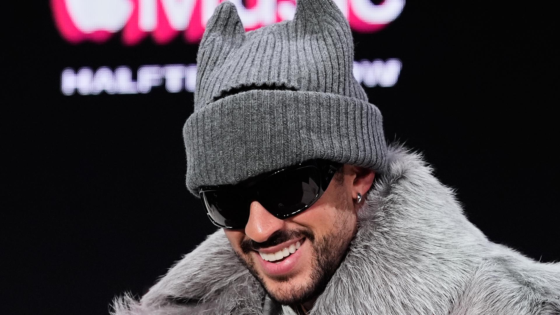 Bad Bunny takes Super Bowl halftime show stage with Puerto Rican ...