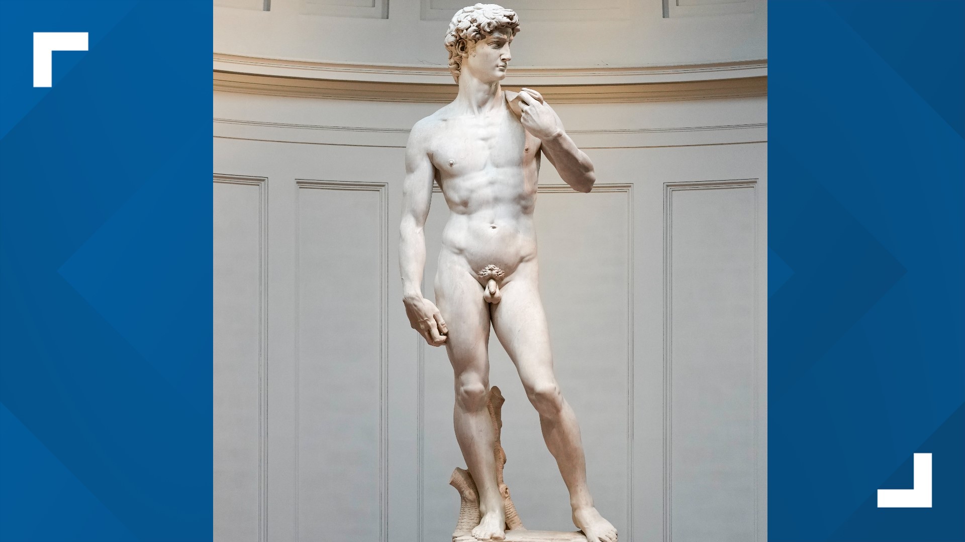 The current fight is over whether it's acceptable for memorabilia to focus on David's genitals, a much lampooned feature of the statue.