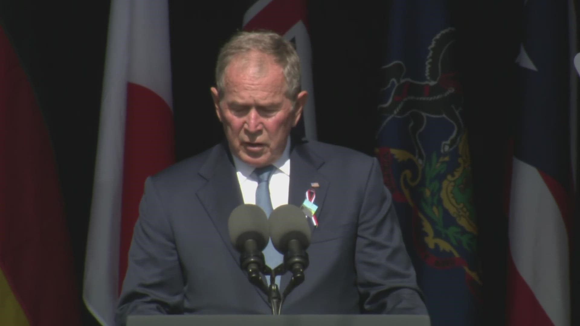 President Biden was a senator, George Bush was president, when hijackers commandeered four planes and exacted the nation's worst terror attack in 2001.