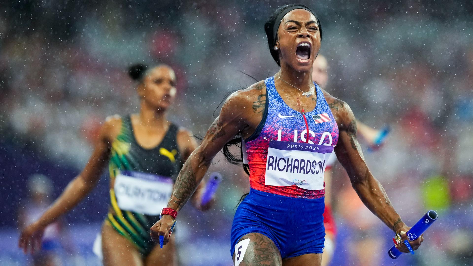 While Sha'Carri Richardson came up short of being named the World's Fastest Woman at the 2024 Olympics, she's still leaving Paris with a gold medal.