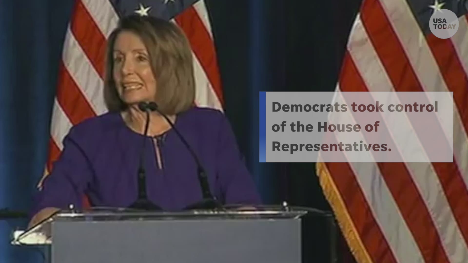 Democrats gained control of the House during the midterms. It will place a check and balance on President Trump's power and could tie up his agenda for the next couple of years.