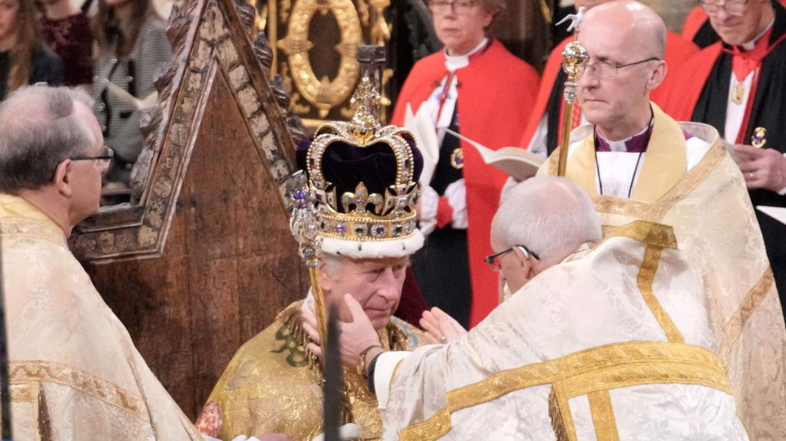 Britain's King Charles III crowned