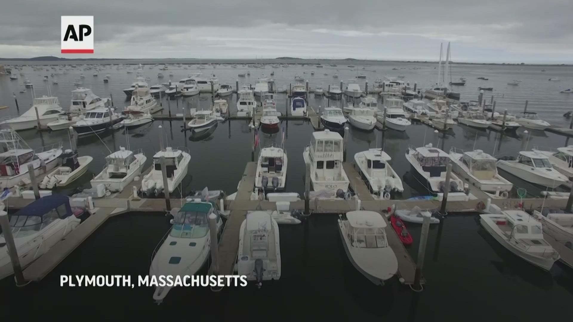 New Englanders bracing for their first direct hit by a hurricane in 30 years are hauling boats out of the water.