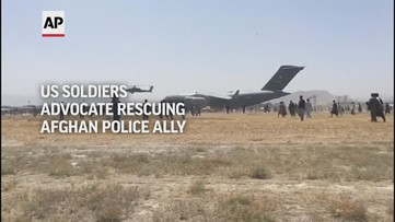 US Soldiers advocate rescuing Afghan police ally