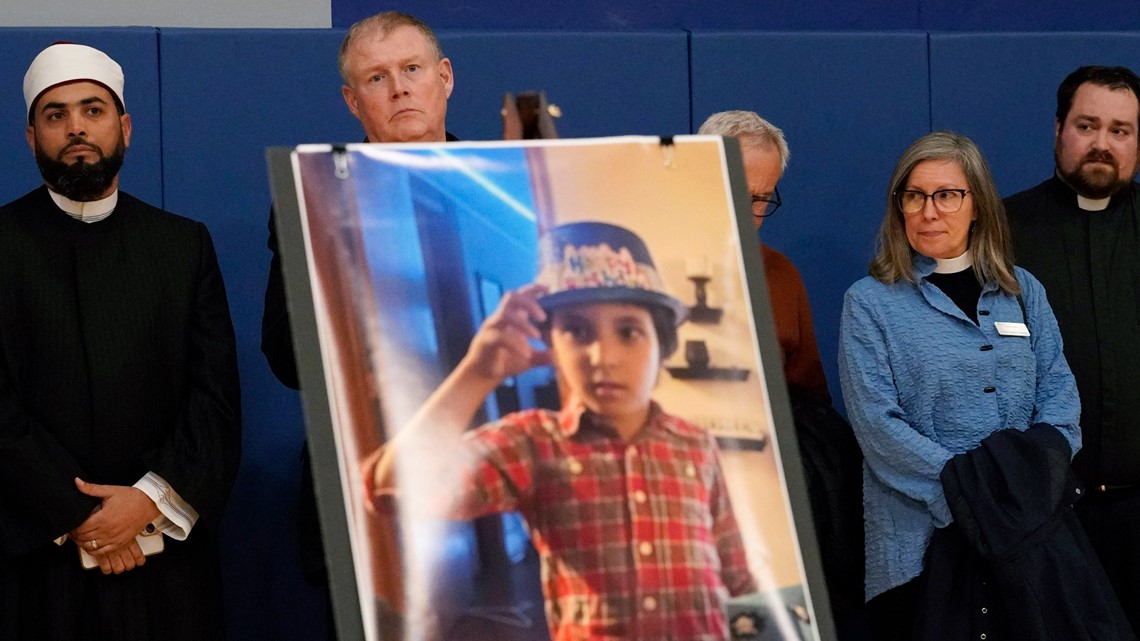 Mourners remember 6-year-old boy killed in alleged hate crime | kgw.com