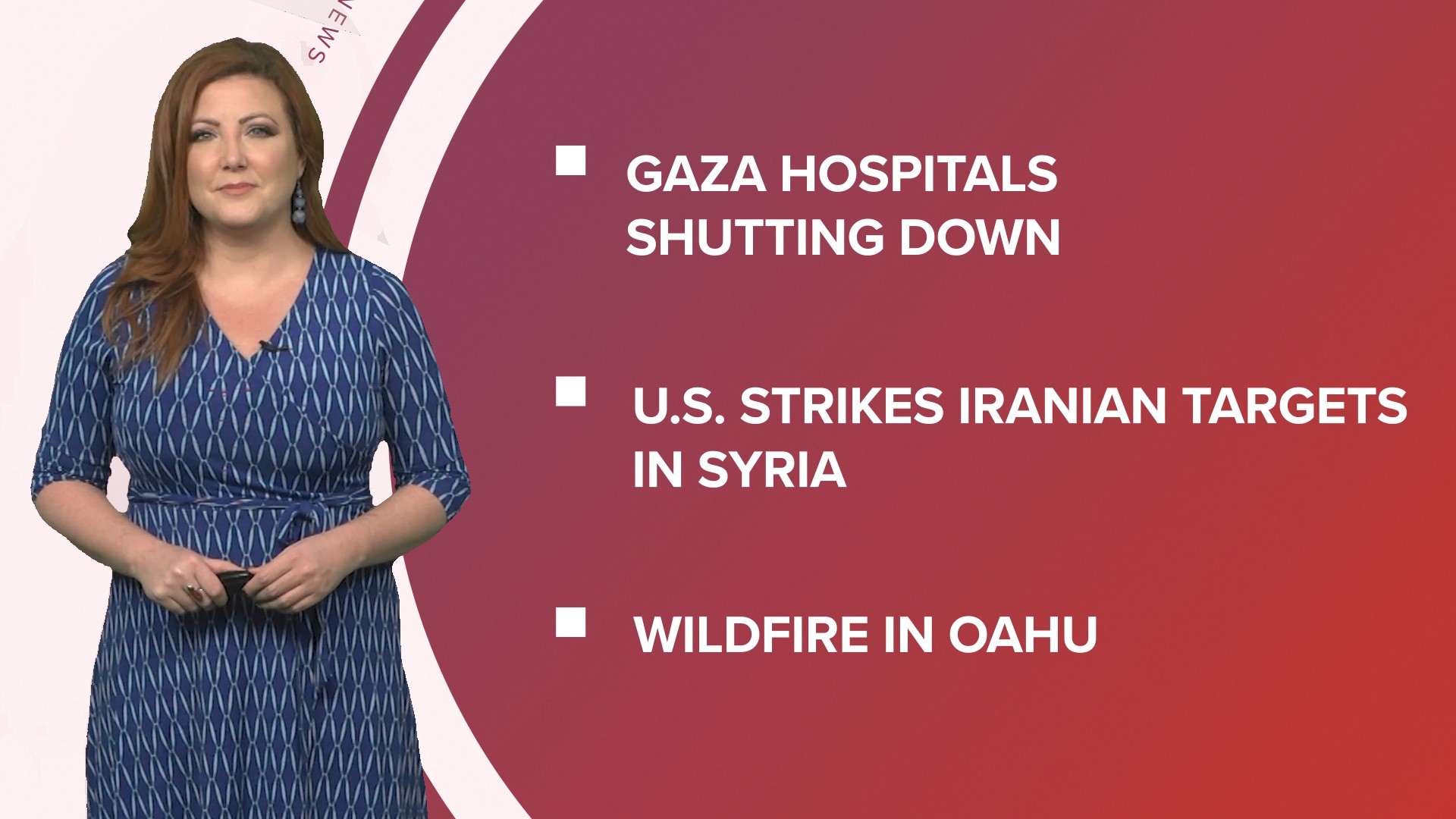 A look at what is happening in the news from hospitals struggling in Gaza to another GOP candidates drops out of the 2024 race for president and World Kindness Day!
