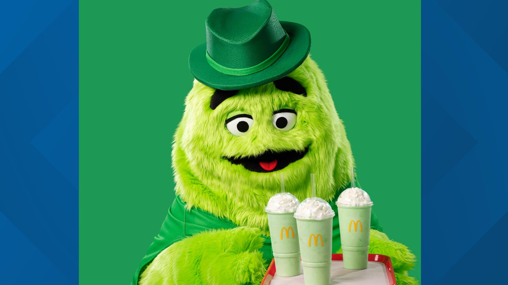 Shamrock Shake 2025 McDonald's reveals return date, along with Grimace