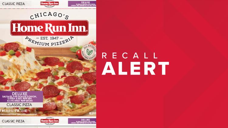 More than 13,000 pounds of frozen meat pizzas being recalled