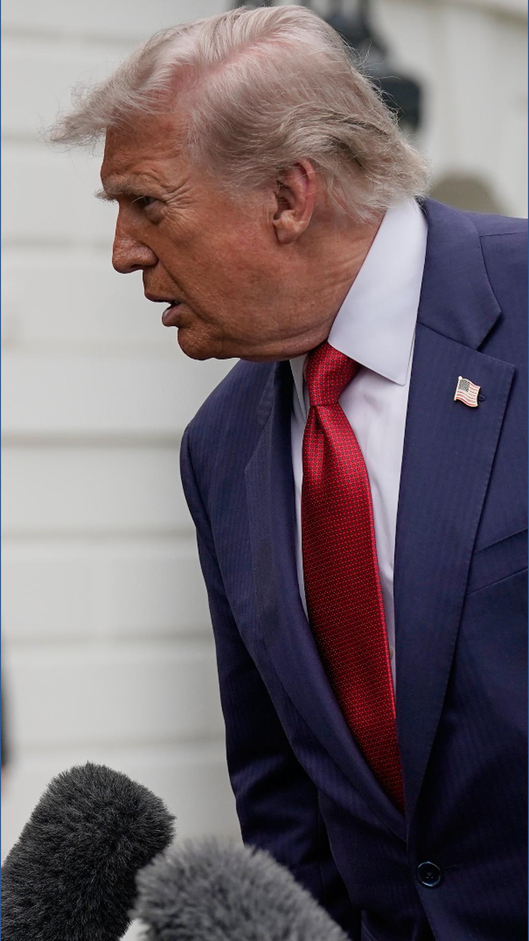 President Trump open to temporary federal gas tax suspension as prices ...