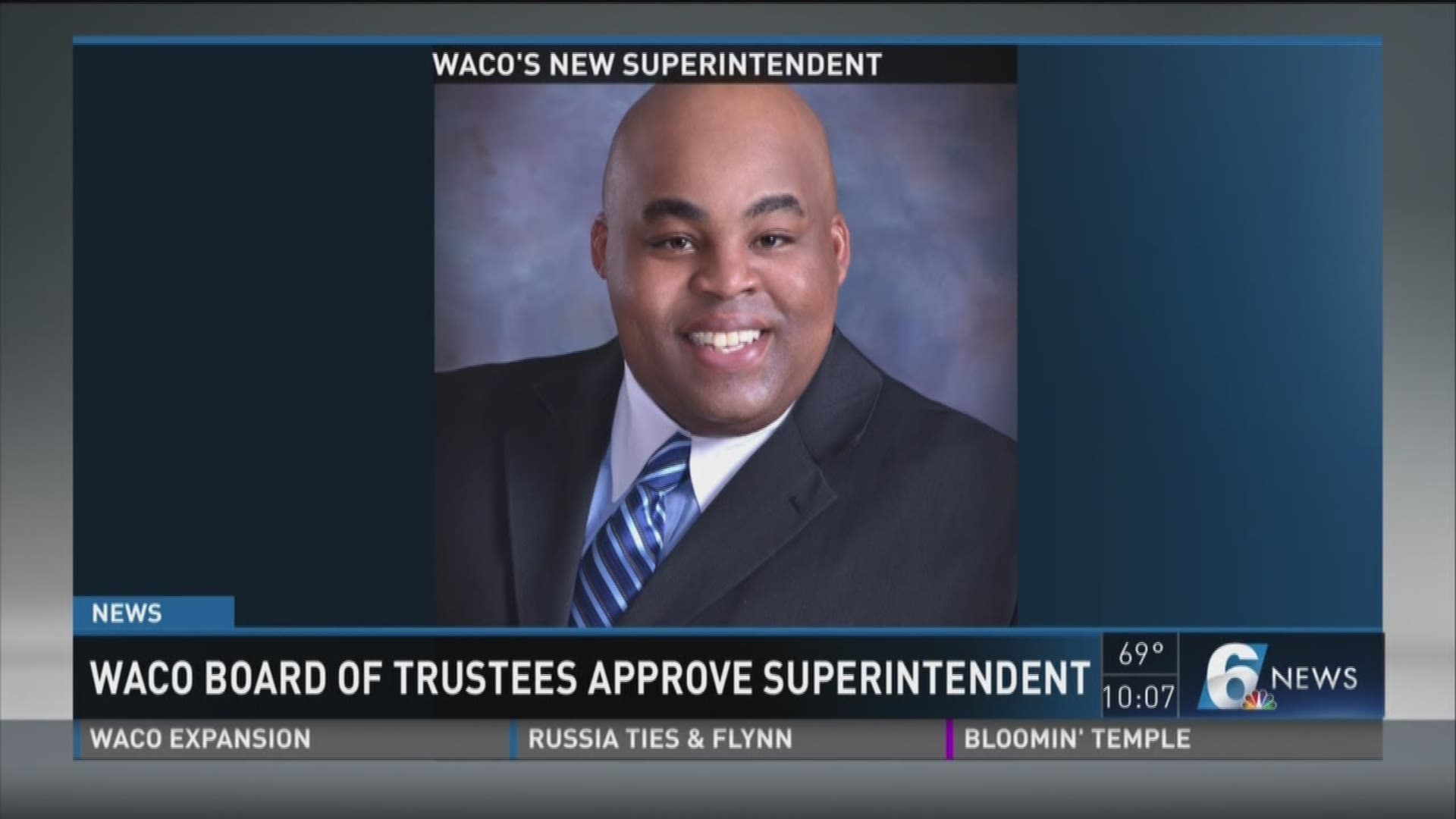 Dr. Marcus Nelson will become Waco ISD's new superintendent.