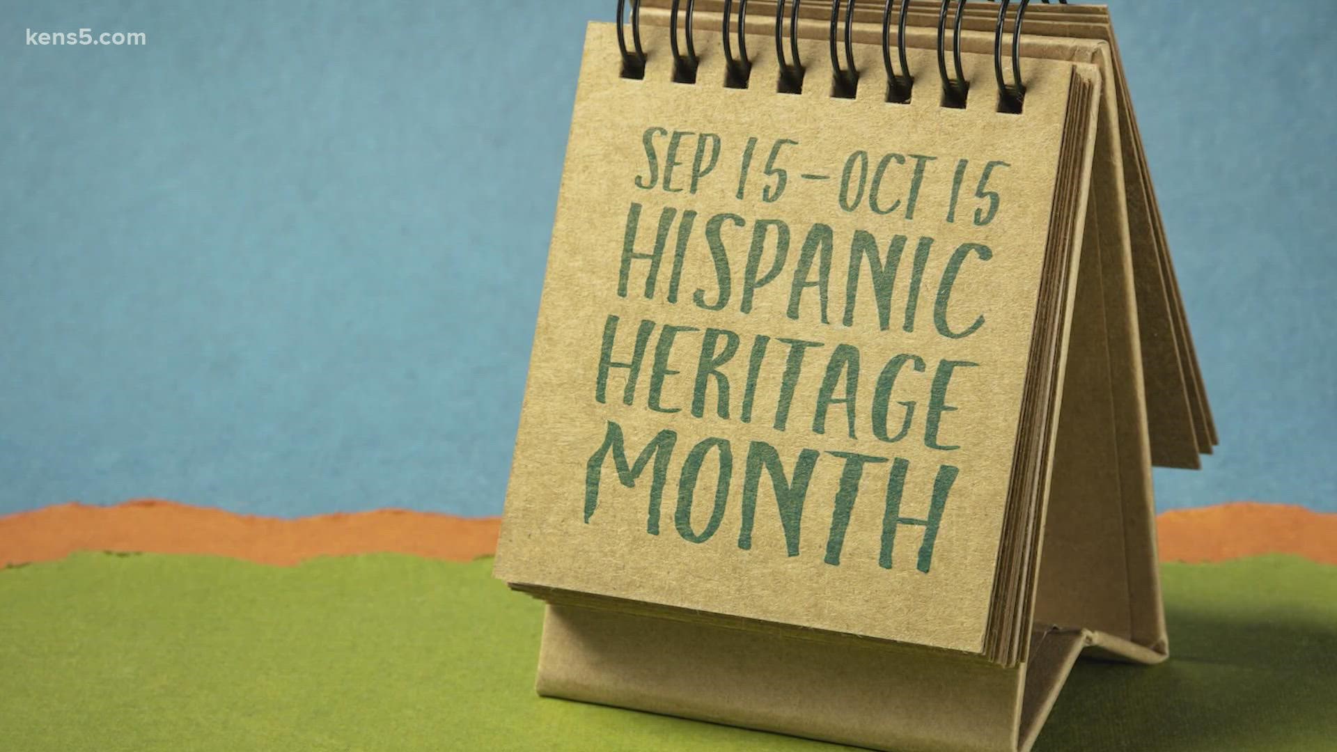 Hispanic Heritage Month runs from September 15 through October 15.