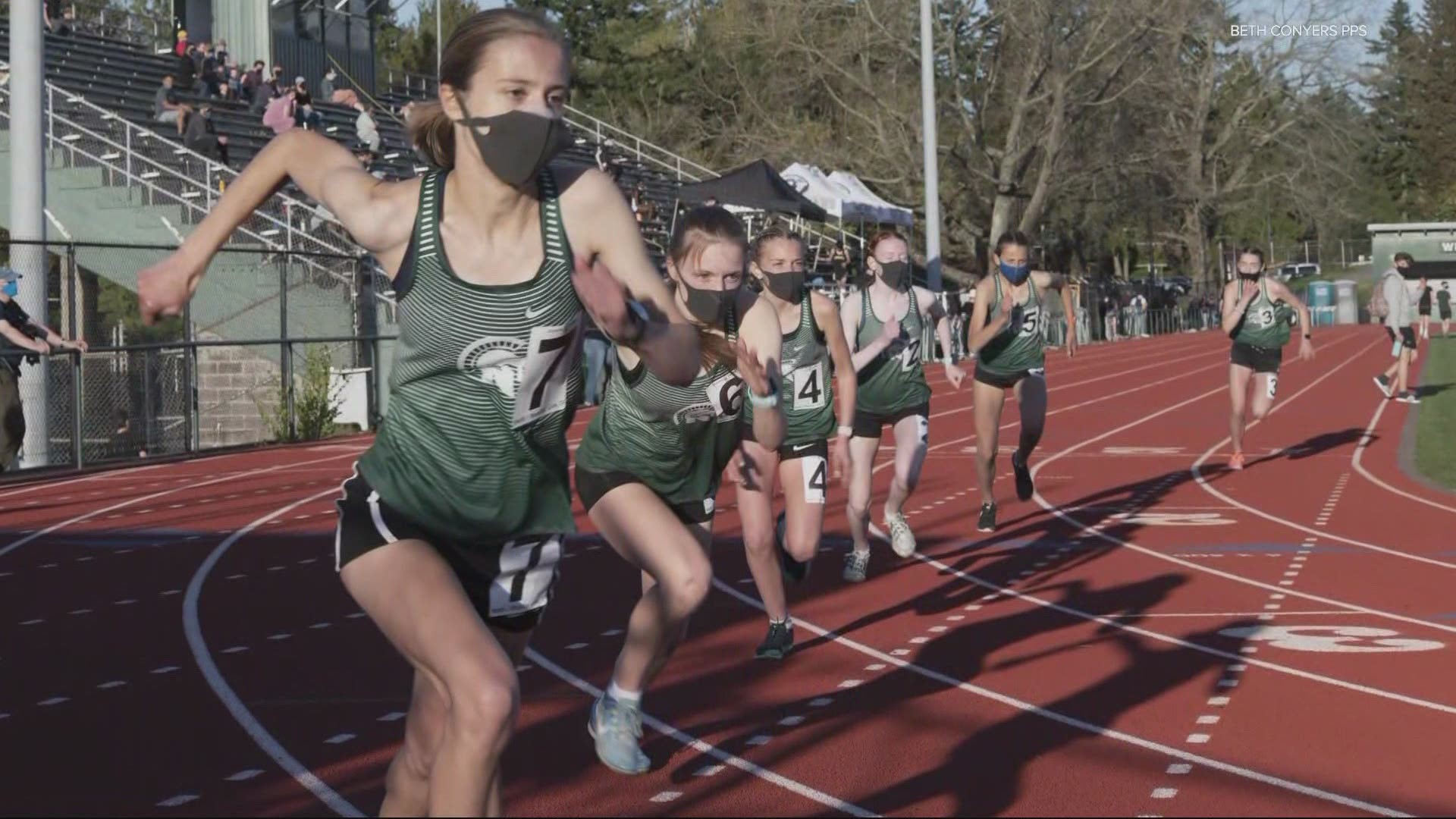 The state’s new COVID mask rules for student athletes allow them to take off masks while competing outdoors. Pat Dooris has the latest.