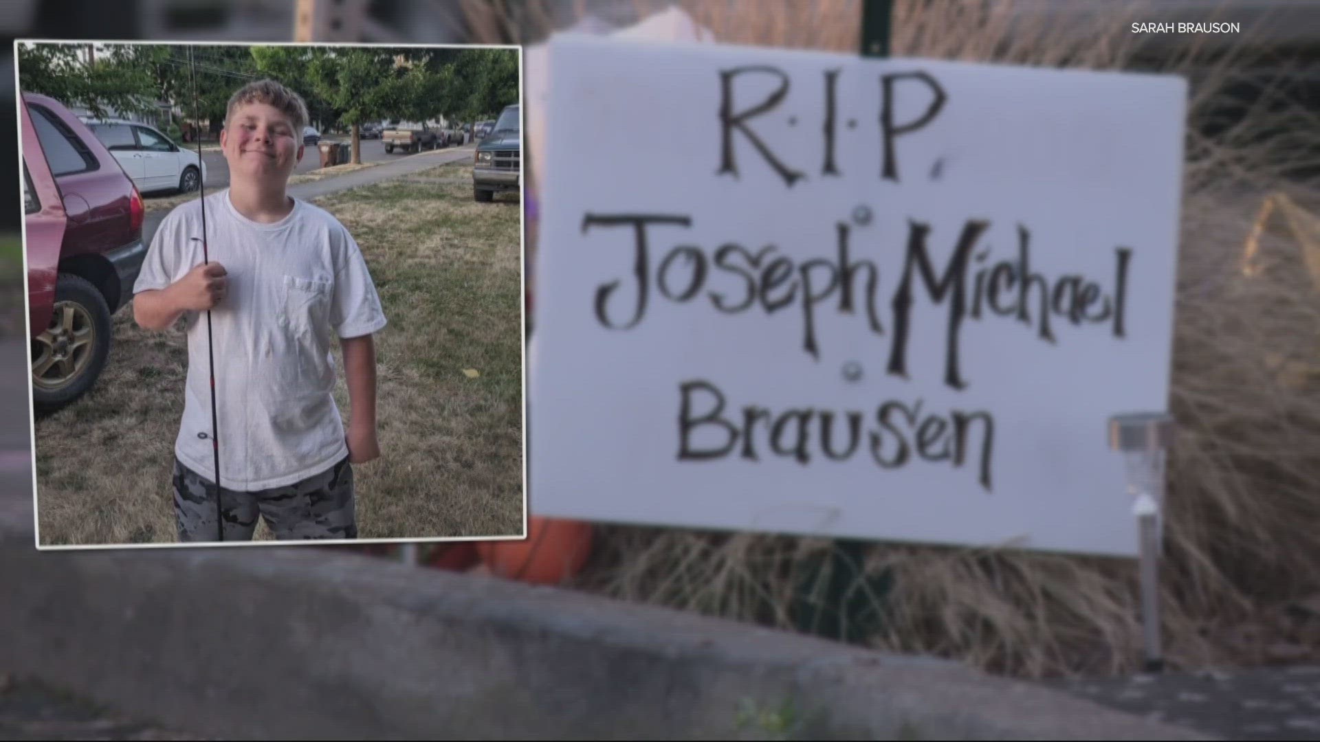 On Saturday afternoon, family members tell KGW Joseph Brausen was hit by a car on Southeast 10th Avenue.