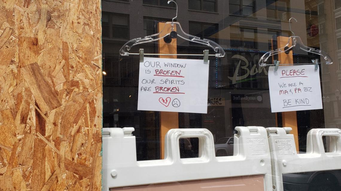 Bay Area businesses reckon with vandalism, looting on top of