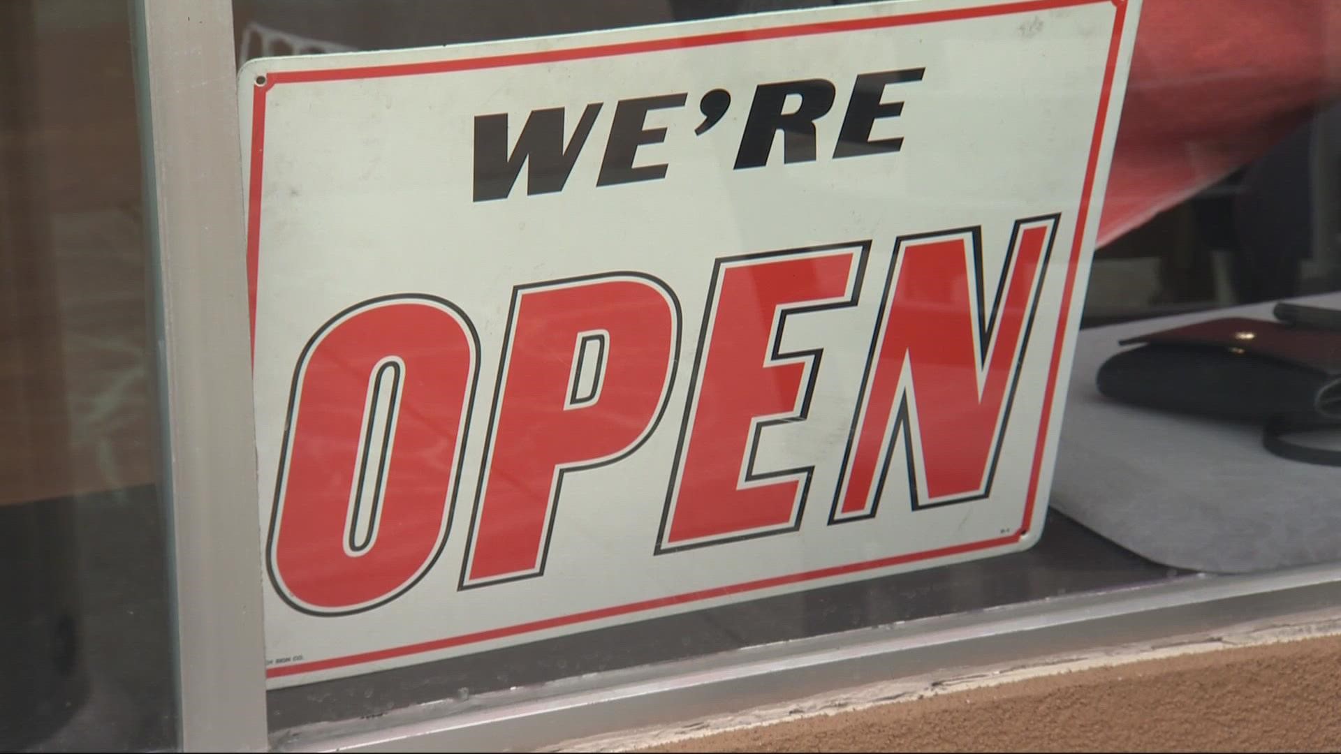 Venetian Hillsboro is celebrating a grand reopening this week after a fire roared through downtown in early January. Several businesses were destroyed in the fire.