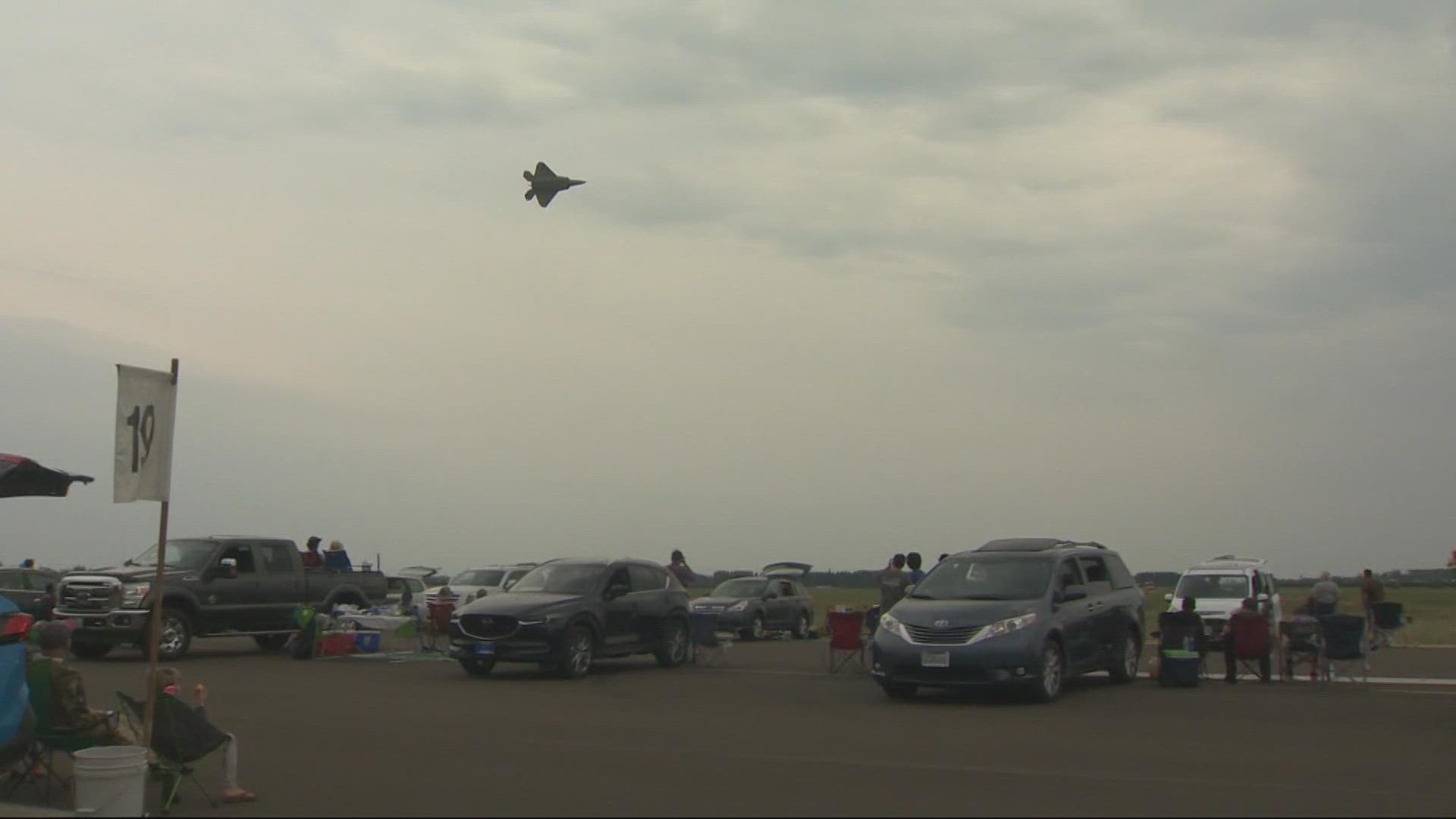 The U.S. Air Force Thunderbirds flew at the event for the first time since 2008.