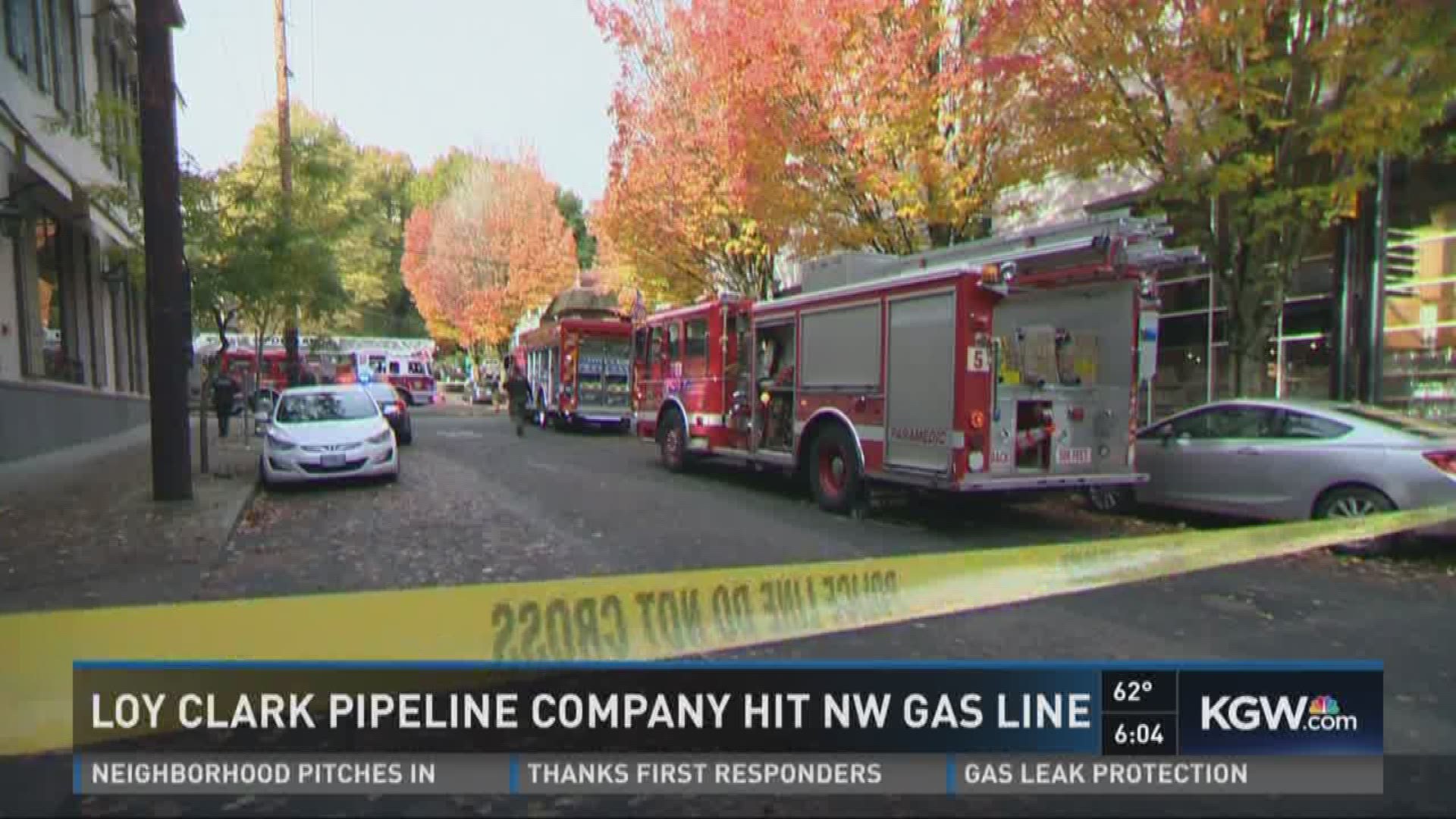 Loy Clark pipeline company hit NW gas line