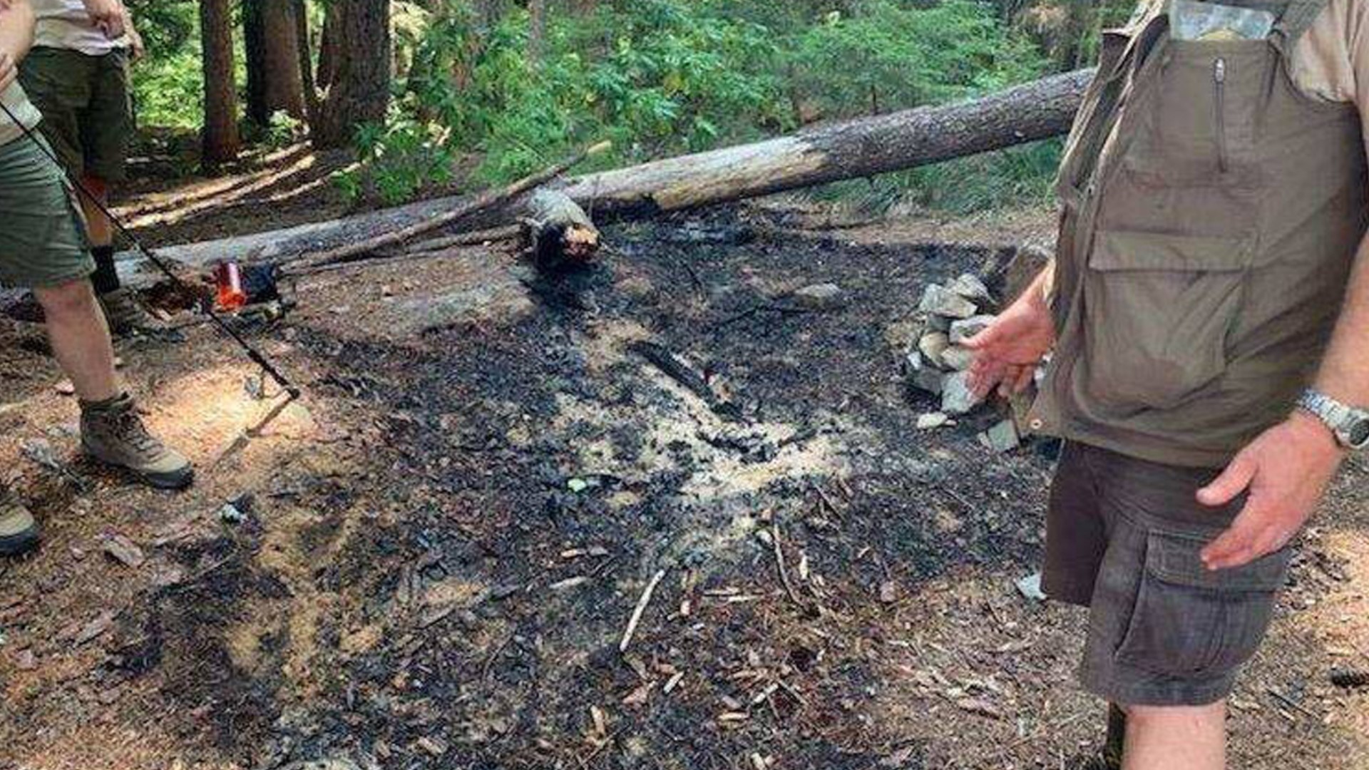 Boy Scout Troop 50 from Stayton, Oregon is getting credit for preventing a wildfire in the Willamette National Forest near Waldo Lake. The boys spotted a smoldering camp fire and created a "bucket brigade" to douse it with water.
