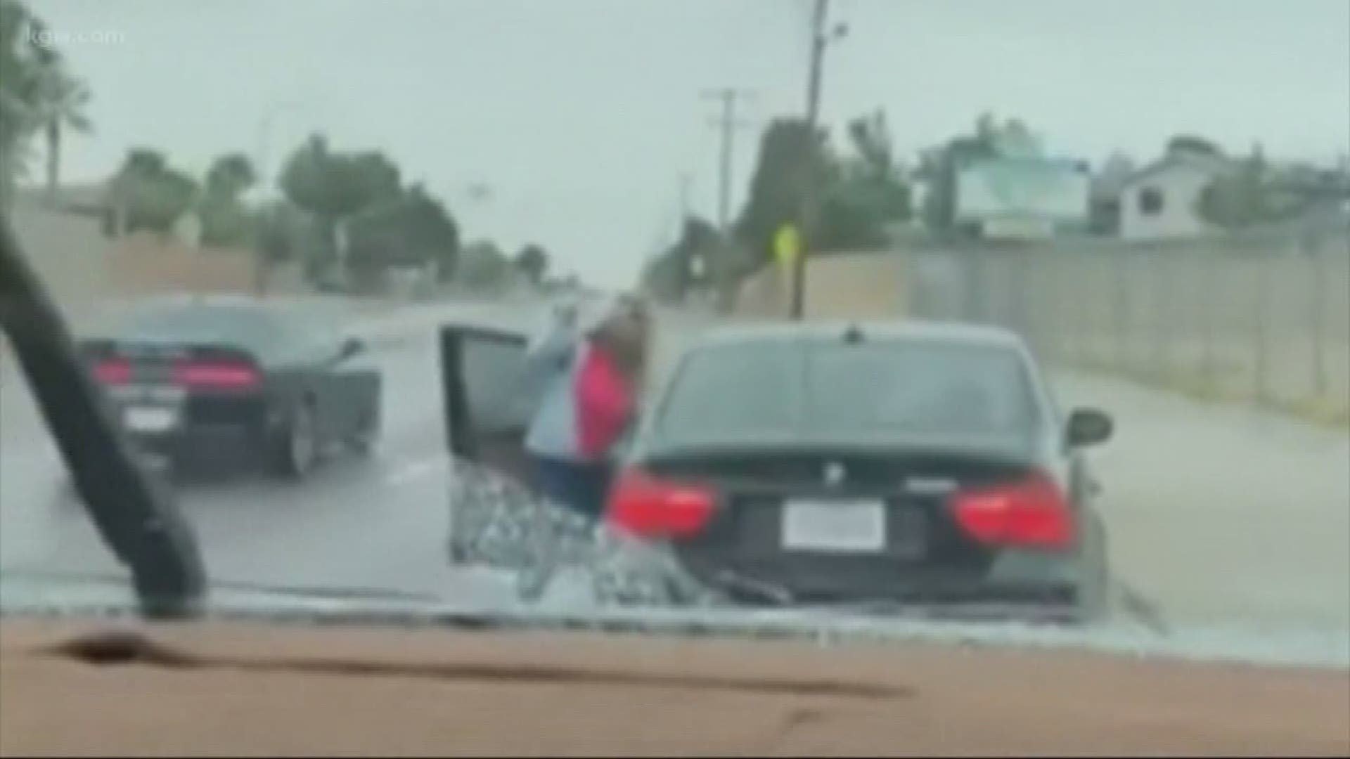 A Texas mother was caught on camera whipping her son in a car.