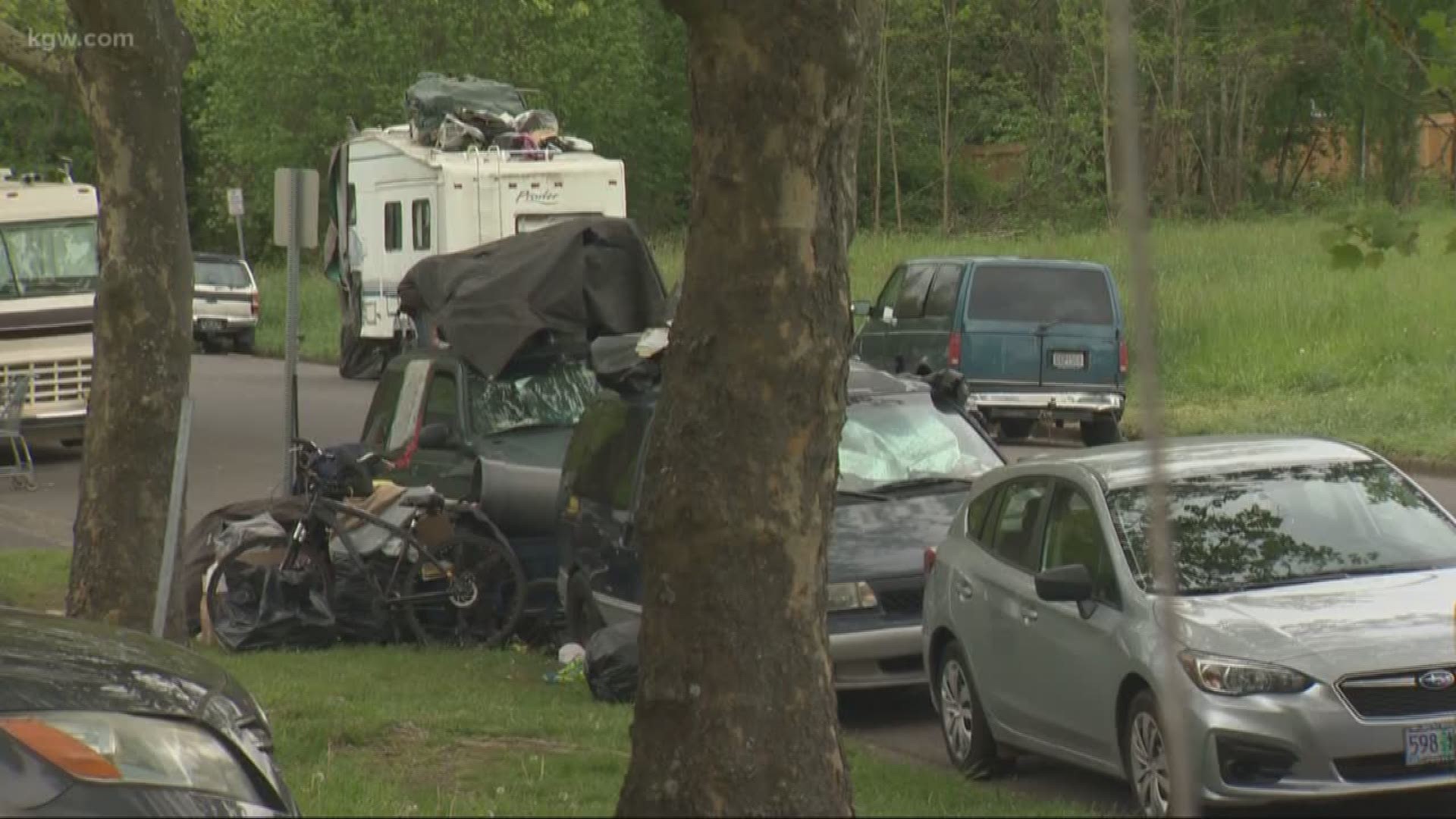 A proposal to ban overnight camping in Beaverton.