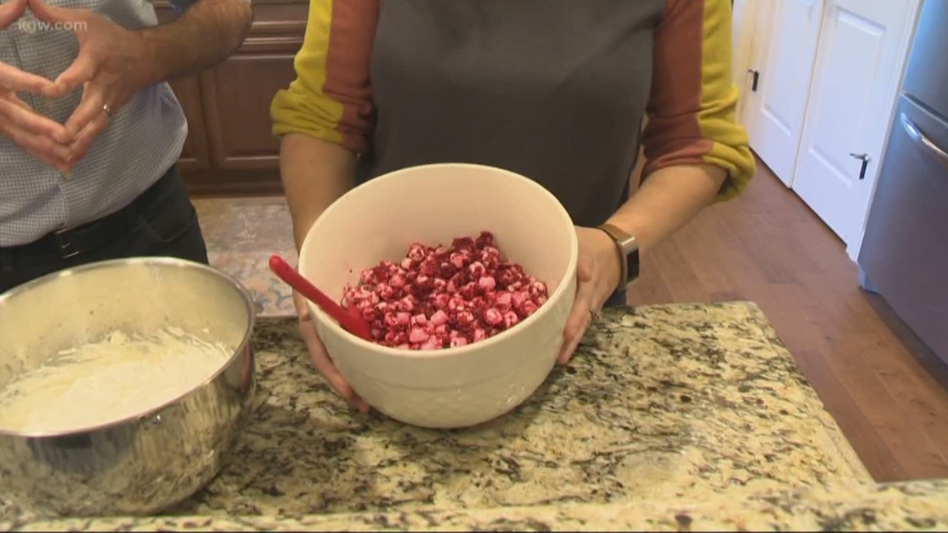 Holiday recipe: Cranberry marshmallow salad
