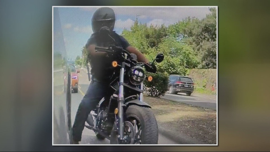 Motorcycle rider in Beaverton road rage incident arrested – KGW.com