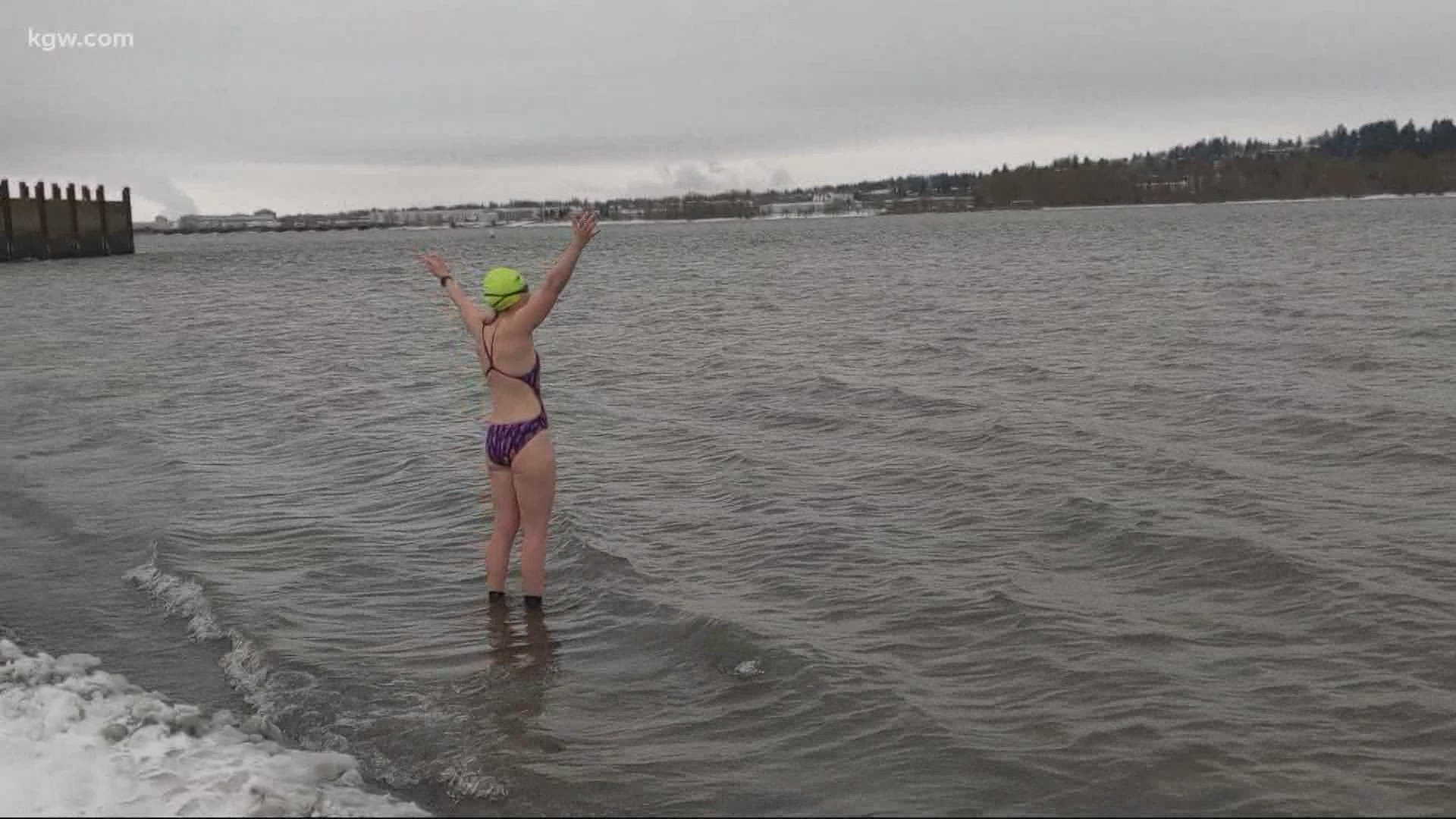 Would you jump in the Columbia River for a swim right now? For a group of swimmers in Portland, it’s what they live for.
