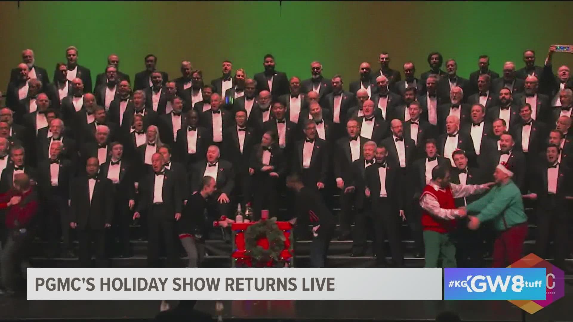 It's the first time they'll be back performing together in-person in nearly two years. Enjoy a mix of holiday favorites and winter tunes filled with holiday cheer.