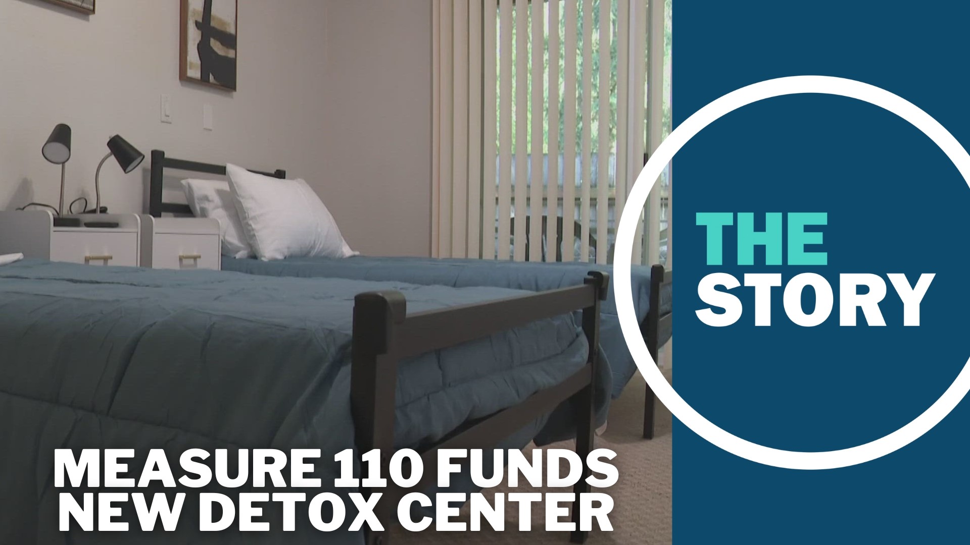 The facility off Southeast Foster Road is the first detox center in the state to be funded through money from Measure 110.