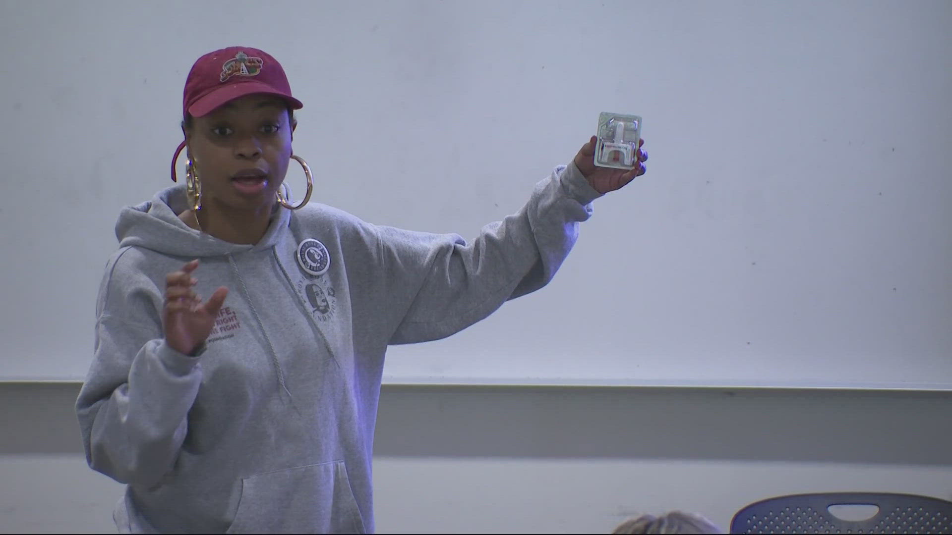 After her mom died of fentanyl poisoning, a local woman is working to spread awareness, holding a Narcan training Saturday at Portland Community College.