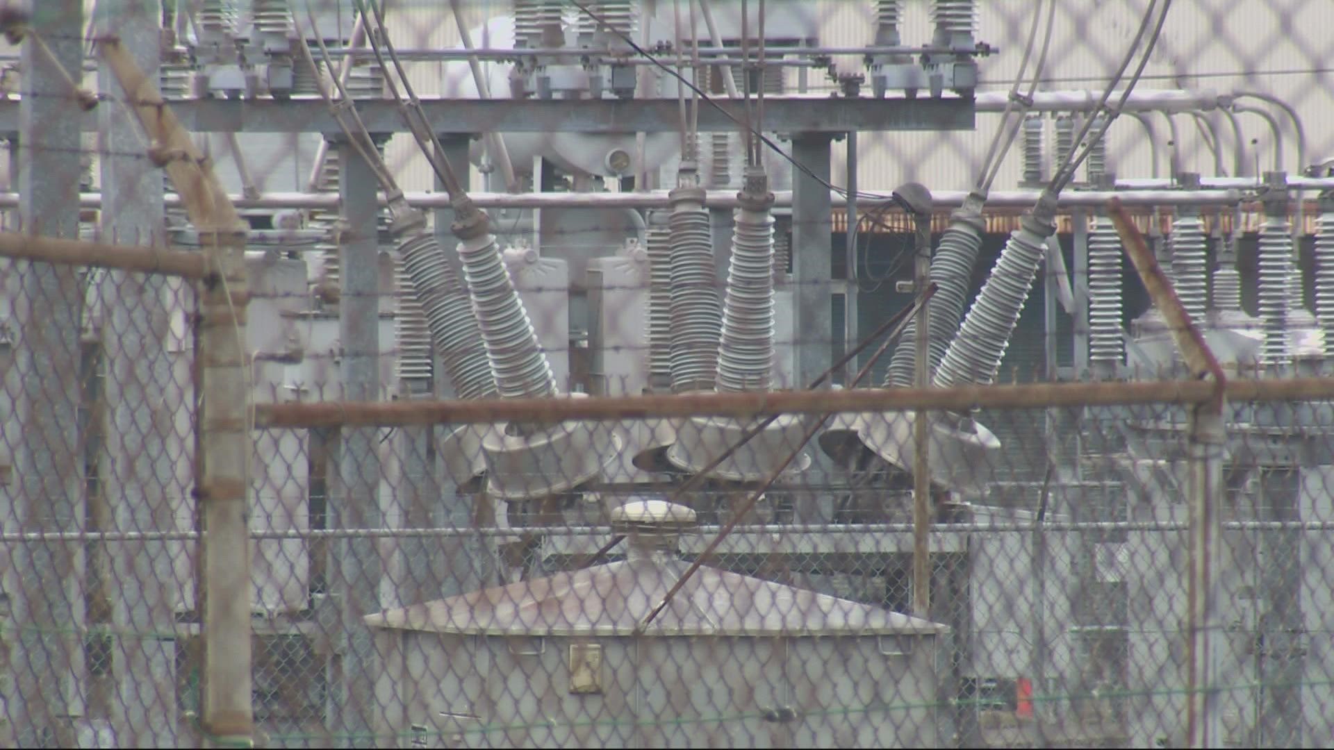 The memo suggests that power companies have reported physical attacks on substations using tools, arson, firearms and metal chains